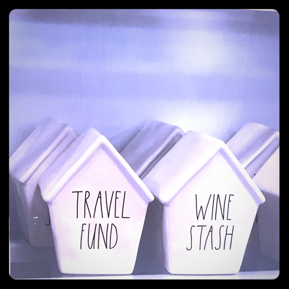 Rae Dunn Wine Stash